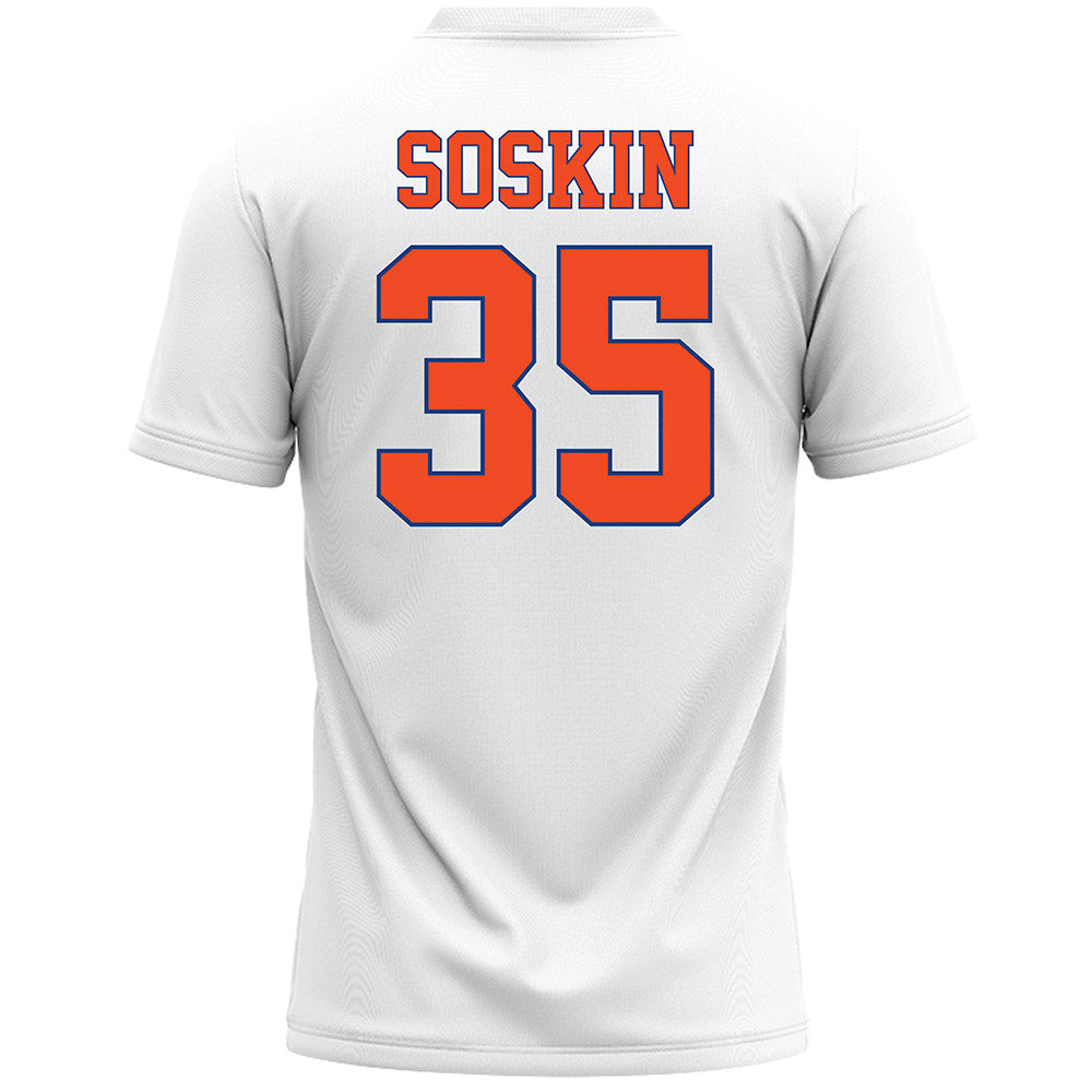 Florida - NCAA Women's Lacrosse : Maya Soskin - White Lacrosse Jersey -1