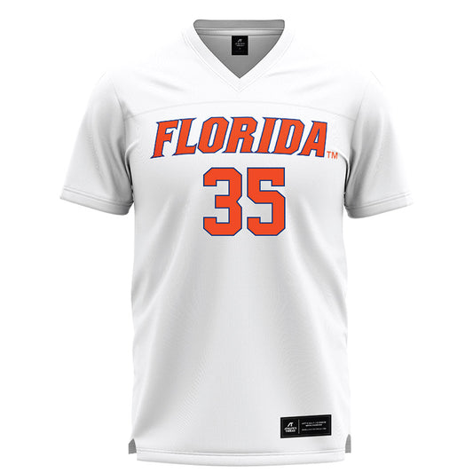 Florida - NCAA Women's Lacrosse : Maya Soskin - White Lacrosse Jersey -0