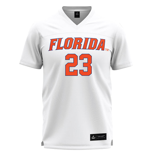 Florida - NCAA Women's Lacrosse : Riley Zusi - White Lacrosse Jersey