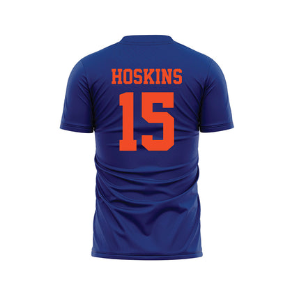 Florida - NCAA Women's Lacrosse : Caroline Hoskins - Blue Soccer Jersey-1