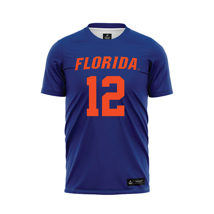 Florida - NCAA Women's Lacrosse : Alexa Stone - Blue Soccer Jersey-0