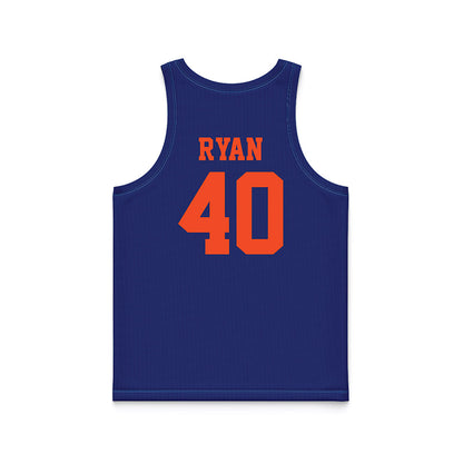 Florida - NCAA Women's Lacrosse : Colleen Ryan - Blue Basketball Jersey-1