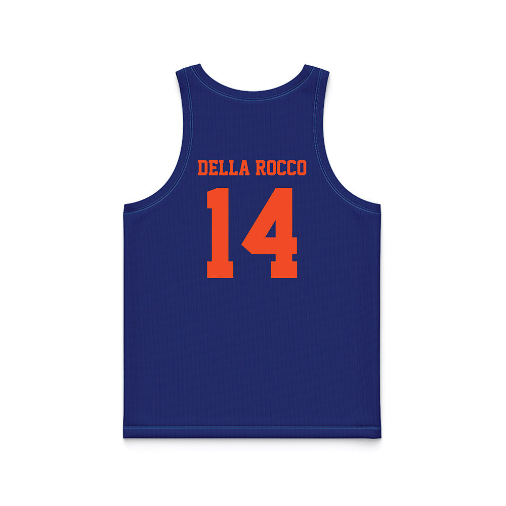 Florida - NCAA Women's Lacrosse : Sofia Della Rocco - Blue Basketball Jersey