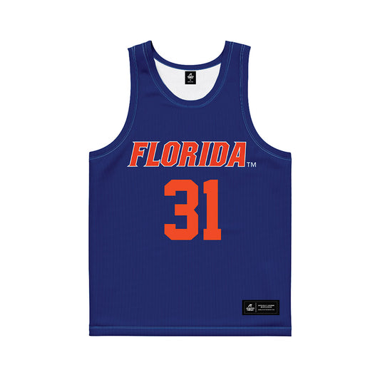 Florida - NCAA Women's Lacrosse : Anna DiMartile - Blue Basketball Jersey-0