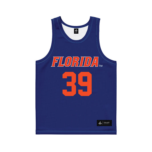 Florida - NCAA Women's Lacrosse : Ava Kristynik - Blue Basketball Jersey-0
