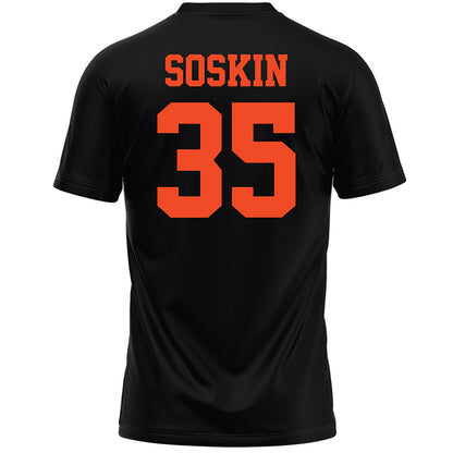 Florida - NCAA Women's Lacrosse : Maya Soskin - Black Lacrosse Jersey -1