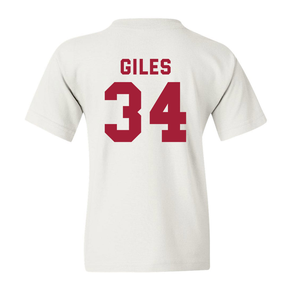 Alabama - NCAA Softball : Marlie Giles - Youth T-Shirt Mudita