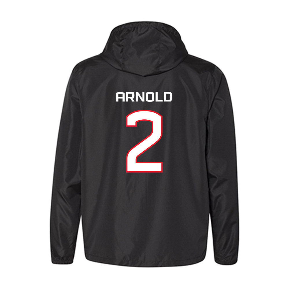 UConn - NCAA Women's Basketball : KK Arnold - Windbreaker-1