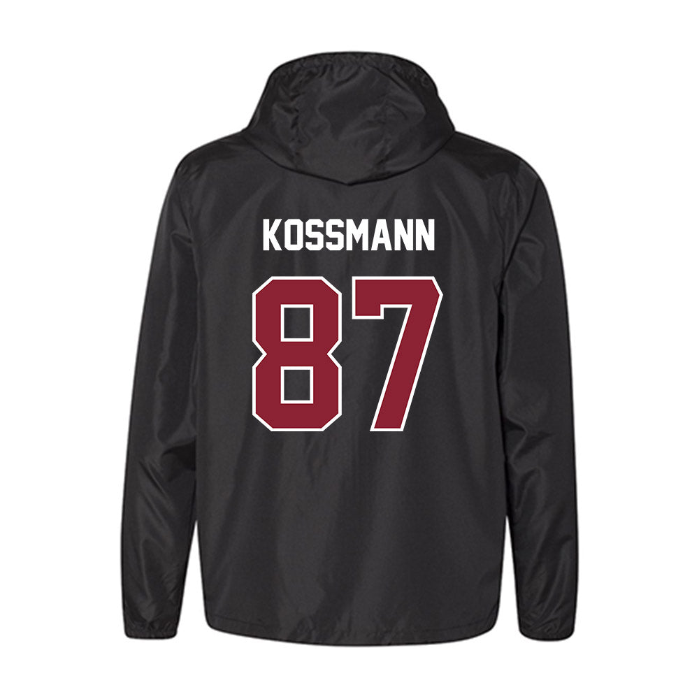 Boston College - NCAA Football : Cameron Kossmann - Windbreaker-1