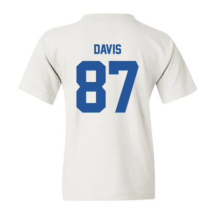 MTSU - NCAA Football : Chase Davis - Classic Shersey Youth T-Shirt-1