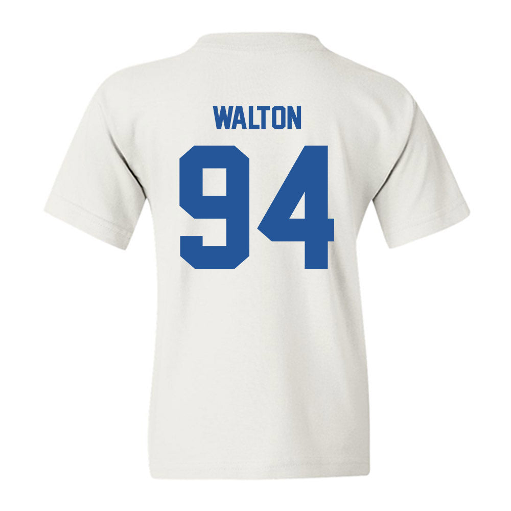MTSU - NCAA Football : Jack Walton - Classic Shersey Youth T-Shirt-1