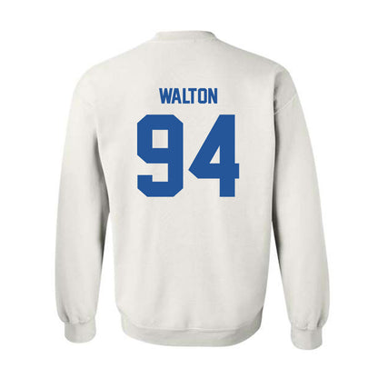 MTSU - NCAA Football : Jack Walton - Classic Shersey Crewneck Sweatshirt-1