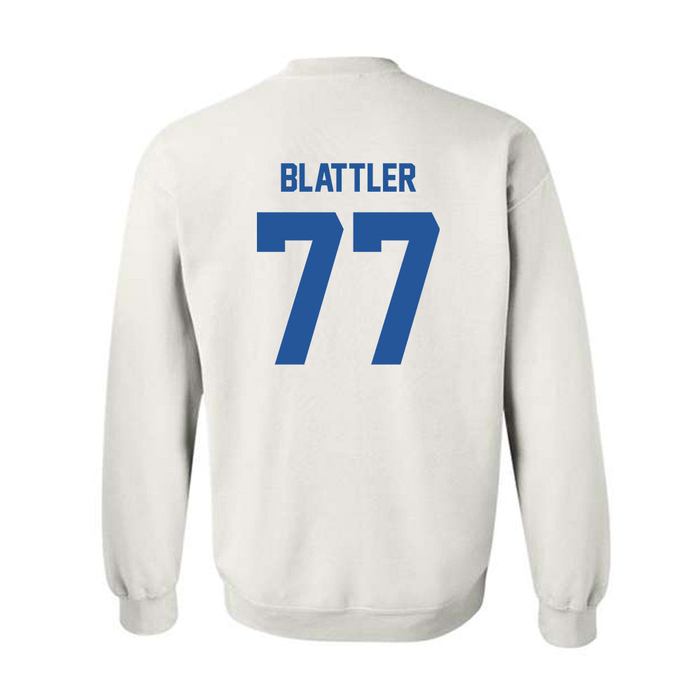 MTSU - NCAA Football : Diego Blattler - Classic Shersey Crewneck Sweatshirt-1