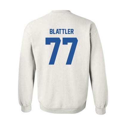 MTSU - NCAA Football : Diego Blattler - Classic Shersey Crewneck Sweatshirt-1