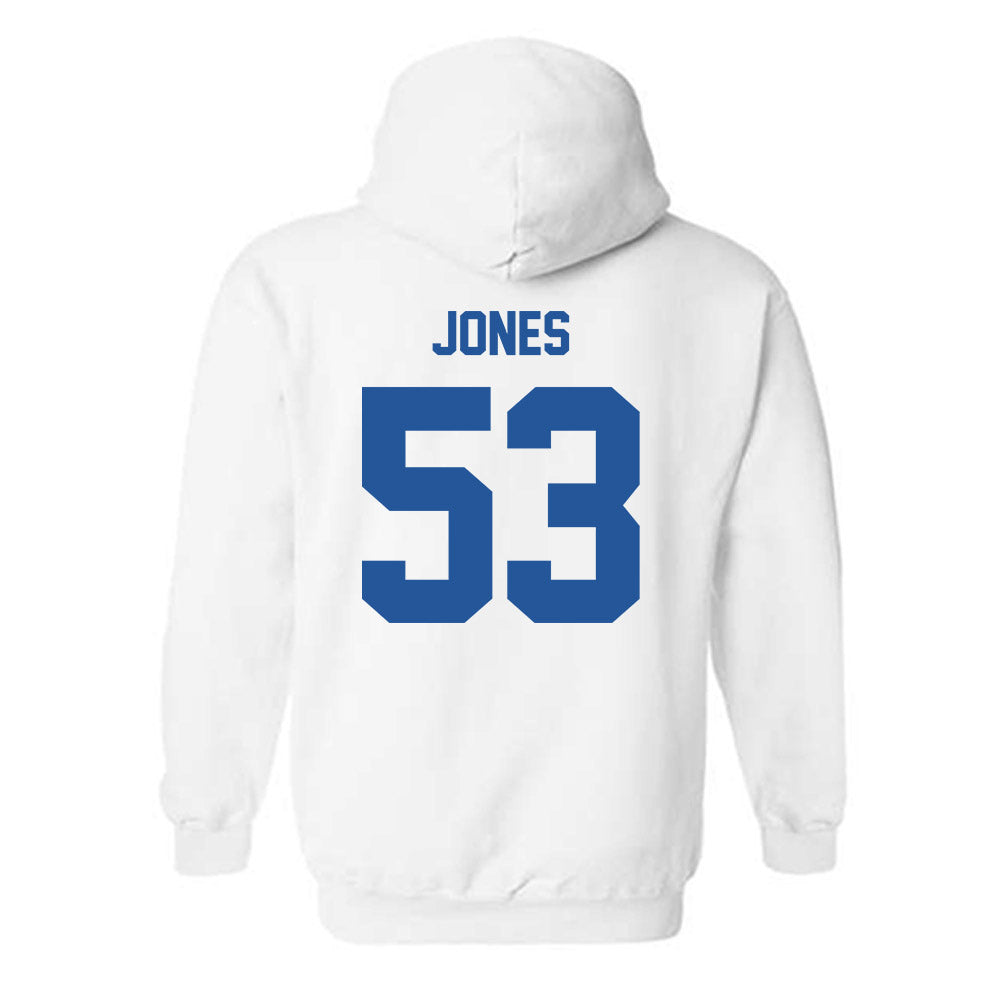 MTSU - NCAA Football : Roman Jones - Classic Shersey Hooded Sweatshirt-1