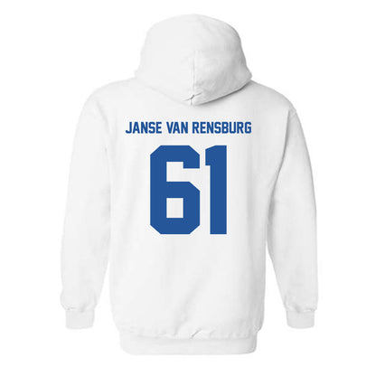 MTSU - NCAA Football : Otto Janse Van Rensburg - Classic Shersey Hooded Sweatshirt-1