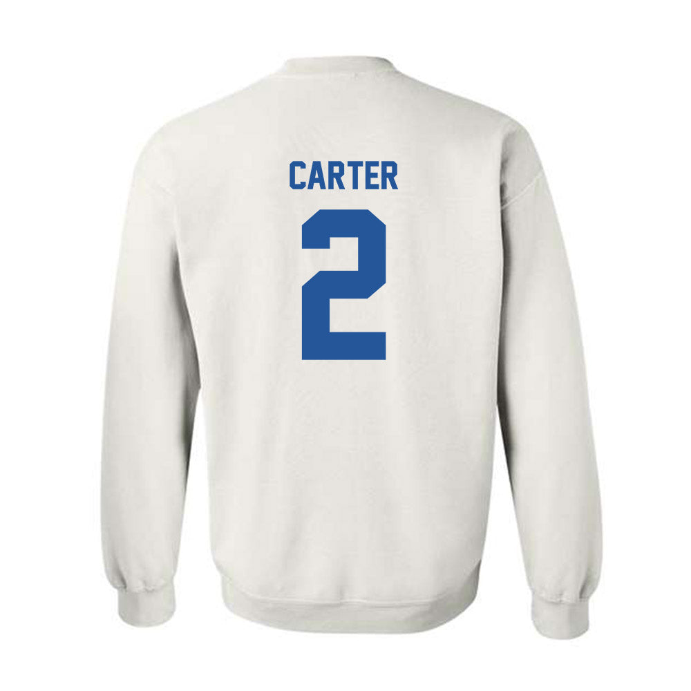 MTSU - NCAA Men's Basketball : Jahvin Carter - Classic Shersey Crewneck Sweatshirt-1