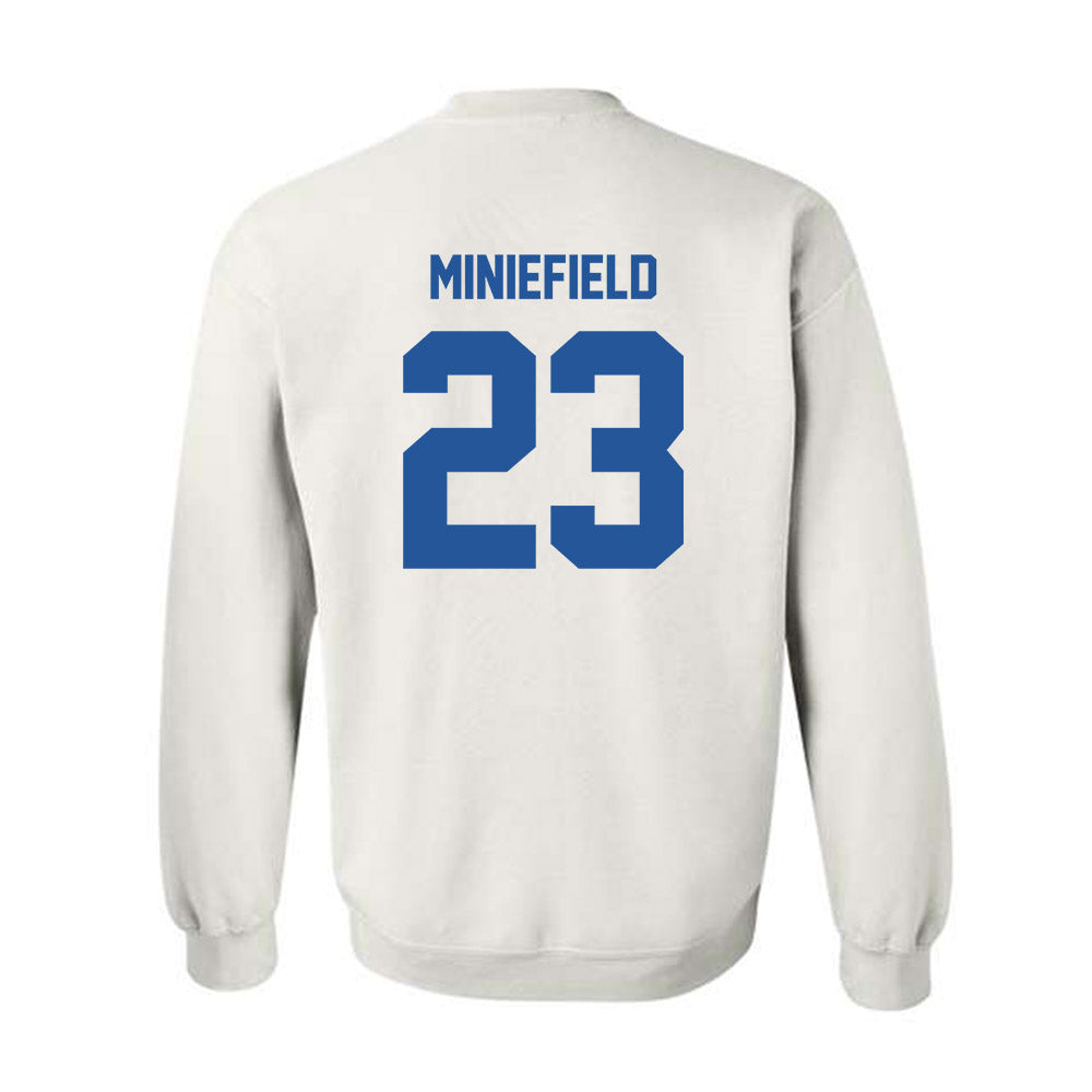 MTSU - NCAA Football : KJ Miniefield - Classic Shersey Crewneck Sweatshirt-1