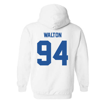 MTSU - NCAA Football : Jack Walton - Classic Shersey Hooded Sweatshirt-1