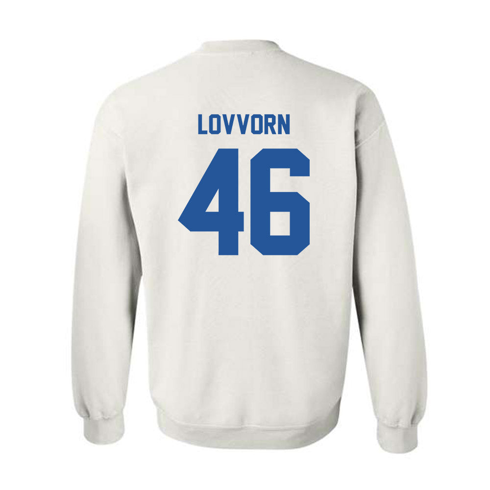 MTSU - NCAA Football : Sawyer Lovvorn - Classic Shersey Crewneck Sweatshirt-1