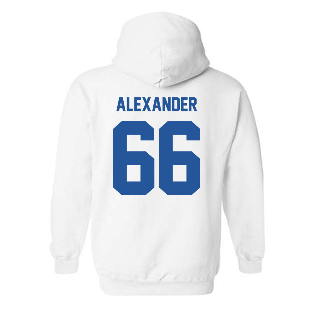 MTSU - NCAA Football : Aaren Alexander - Classic Shersey Hooded Sweatshirt-1