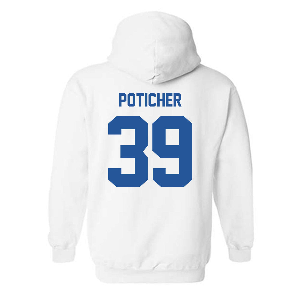 MTSU - NCAA Football : Evan Poticher - Classic Shersey Hooded Sweatshirt-1