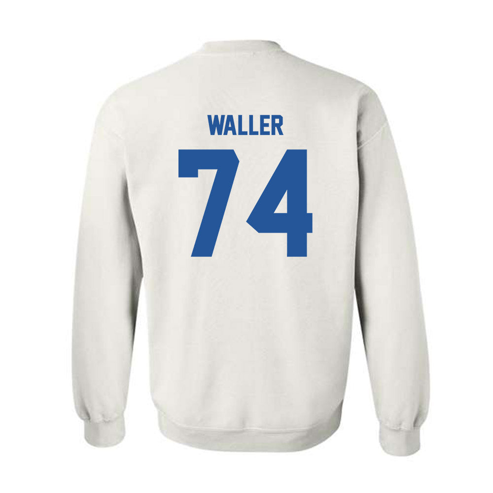 MTSU - NCAA Football : Jonathan Waller - Classic Shersey Crewneck Sweatshirt-1