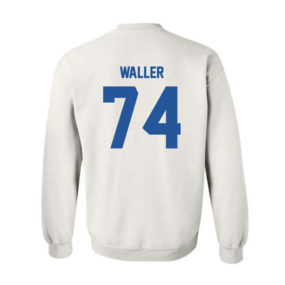 MTSU - NCAA Football : Jonathan Waller - Classic Shersey Crewneck Sweatshirt-1