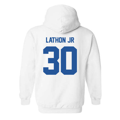 MTSU - NCAA Football : Rob Lathon Jr - Classic Shersey Hooded Sweatshirt-1