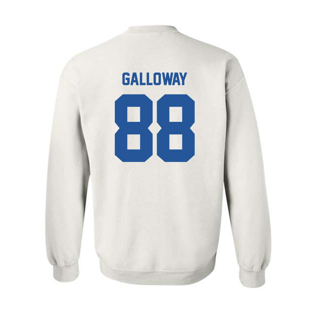 MTSU - NCAA Football : Tayvion Galloway - Classic Shersey Crewneck Sweatshirt-1