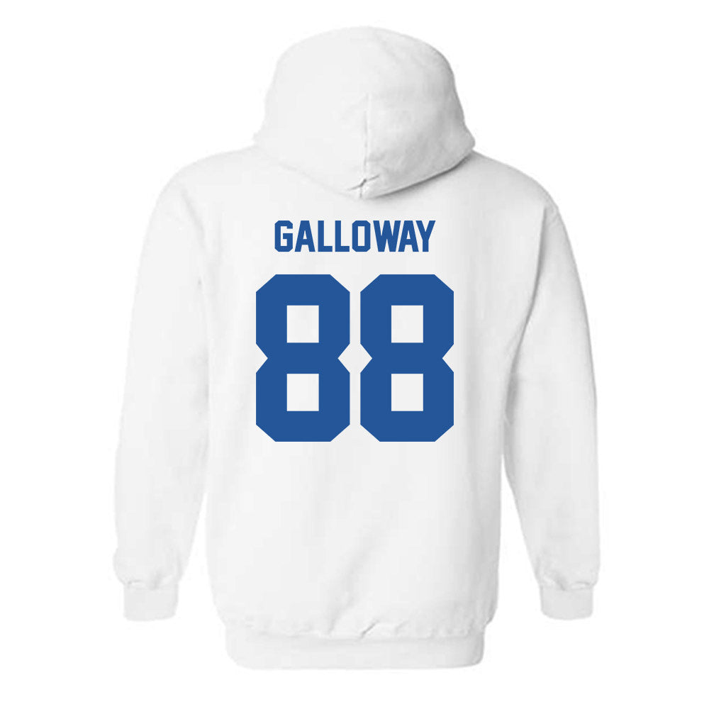 MTSU - NCAA Football : Tayvion Galloway - Classic Shersey Hooded Sweatshirt-1