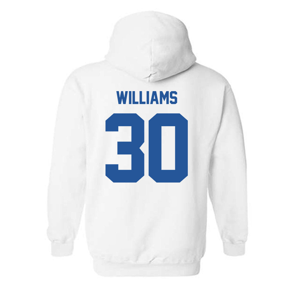 MTSU - NCAA Football : Bryce Williams - Classic Shersey Hooded Sweatshirt-1