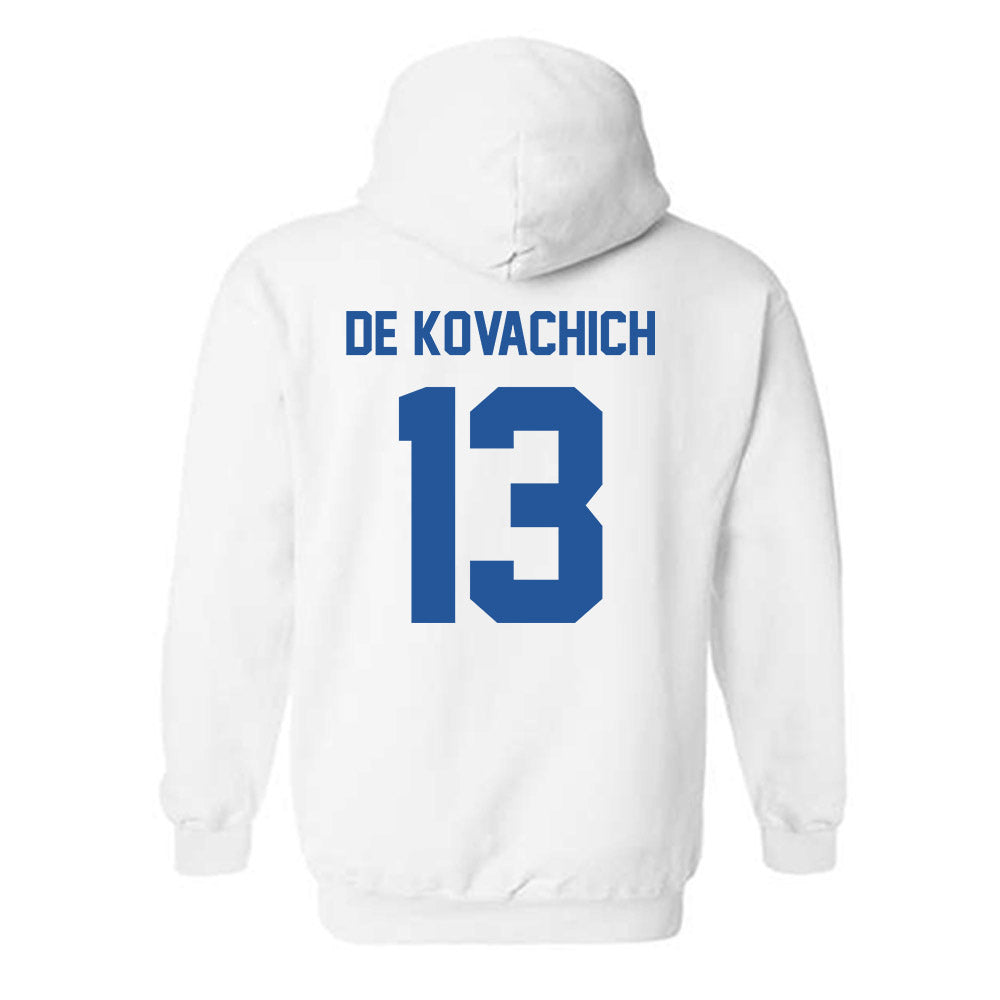 MTSU - NCAA Men's Basketball : Kevin De Kovachich - Classic Shersey Hooded Sweatshirt-1