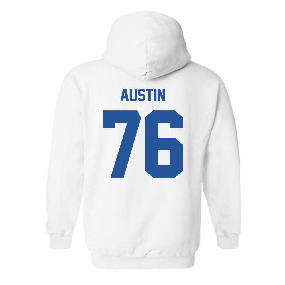 MTSU - NCAA Football : Garrett Austin - Classic Shersey Hooded Sweatshirt-1