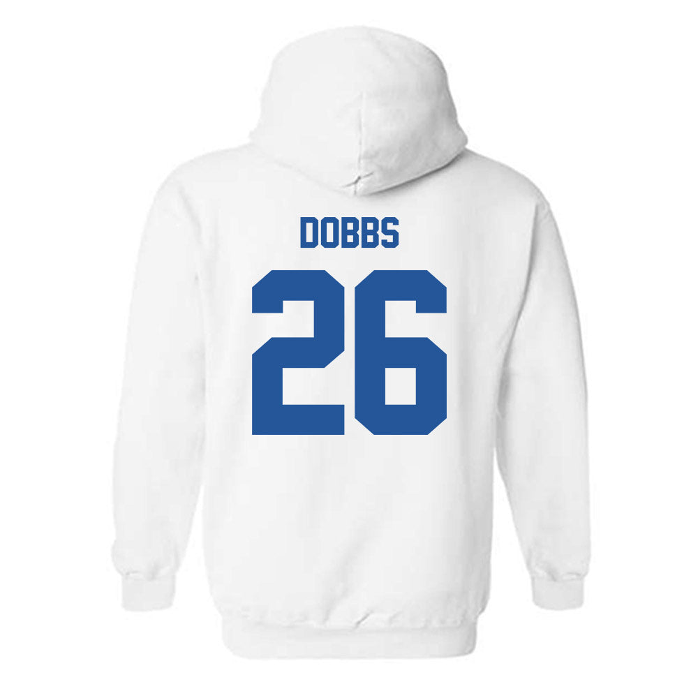 MTSU - NCAA Baseball : Mason Dobbs - Classic Shersey Hooded Sweatshirt-1