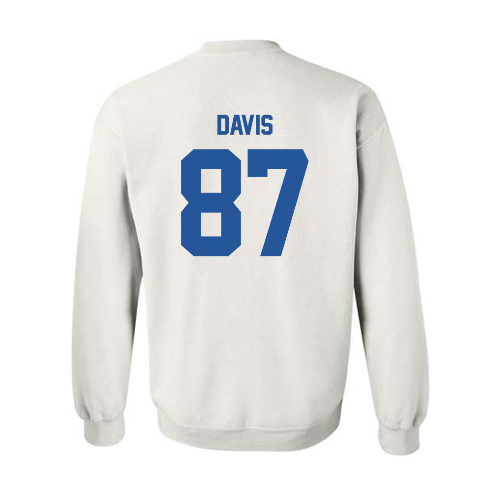 MTSU - NCAA Football : Chase Davis - Classic Shersey Crewneck Sweatshirt-1