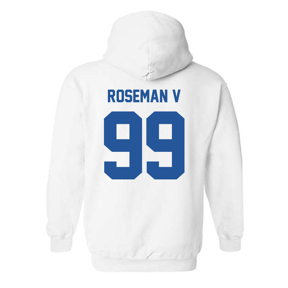 MTSU - NCAA Football : Archie Roseman V - Classic Shersey Hooded Sweatshirt-1