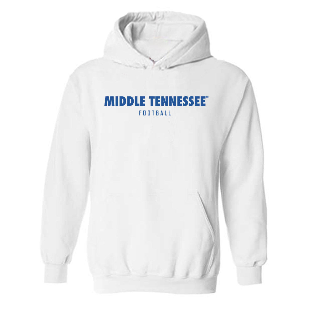 MTSU - NCAA Football : Roman Jones - Classic Shersey Hooded Sweatshirt-0