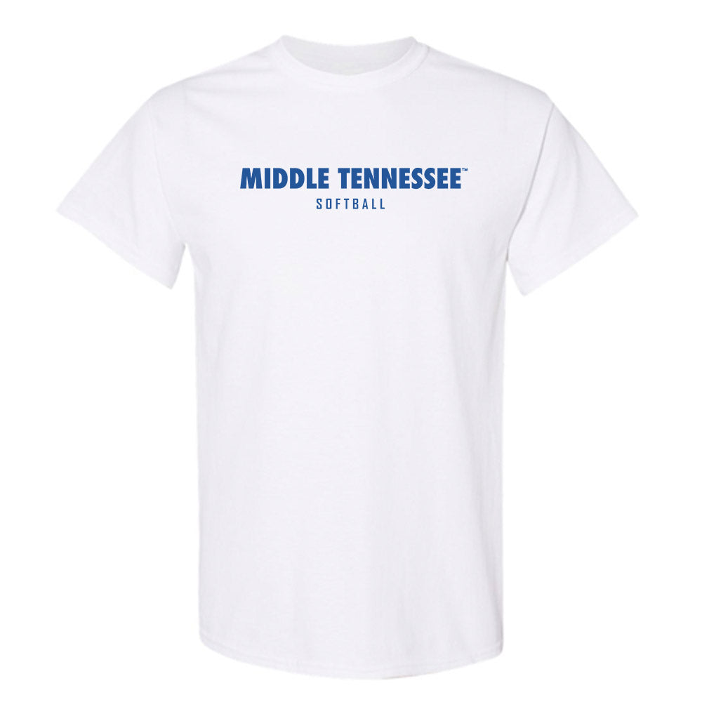 MTSU - NCAA Softball : Lilly Bethune - Classic Shersey T-Shirt-0