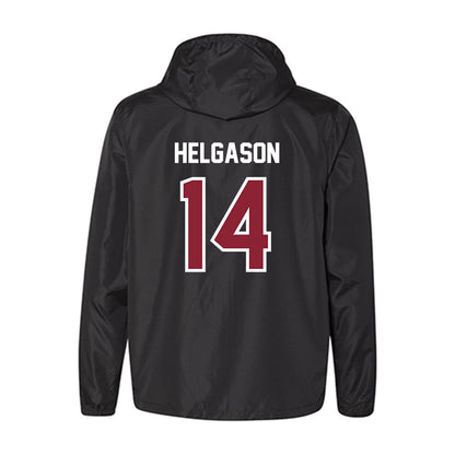 UMass - NCAA Men's Basketball : Heimir Helgason - Windbreaker-1