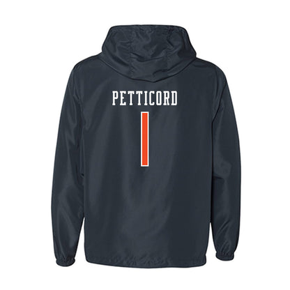 Auburn - NCAA Women's Basketball : Mya Petticord - Windbreaker-1