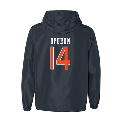 Auburn - NCAA Men's Basketball : Macdonald Opurum - Windbreaker-1