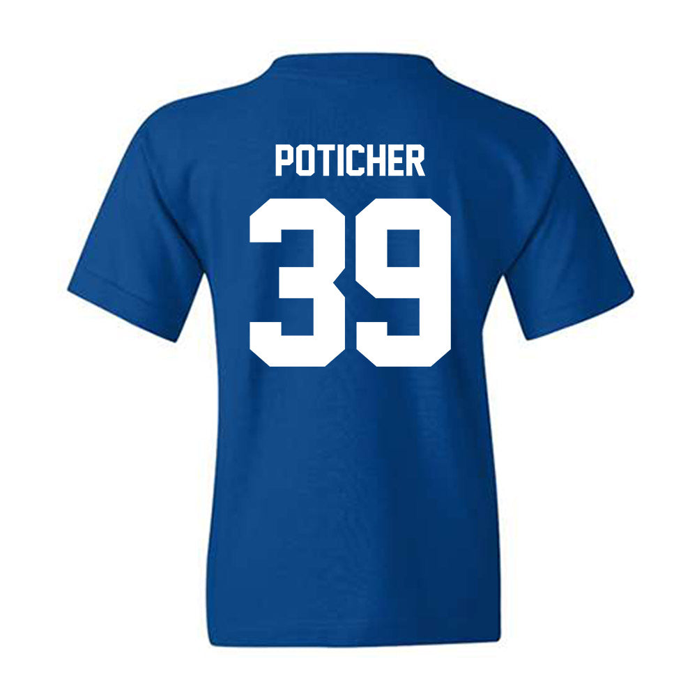 MTSU - NCAA Football : Evan Poticher - Classic Shersey Youth T-Shirt-1
