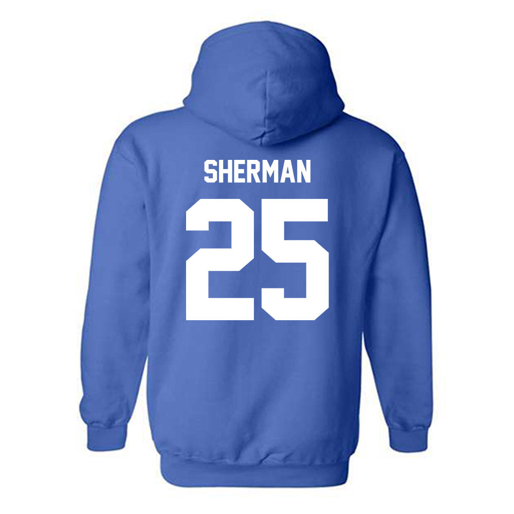 MTSU - NCAA Football : Ethan Sherman - Classic Shersey Hooded Sweatshirt-1