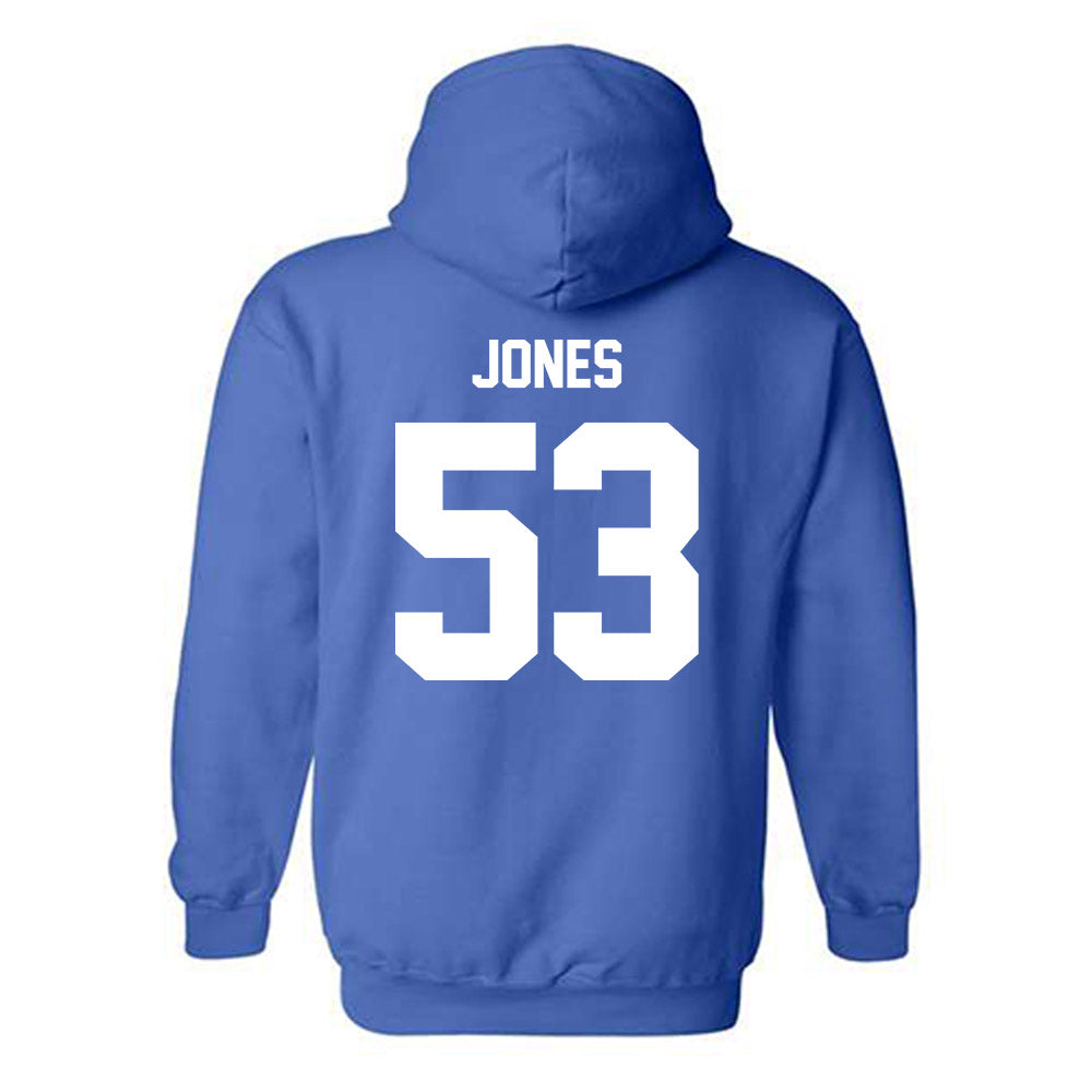 MTSU - NCAA Football : Roman Jones - Classic Shersey Hooded Sweatshirt-1