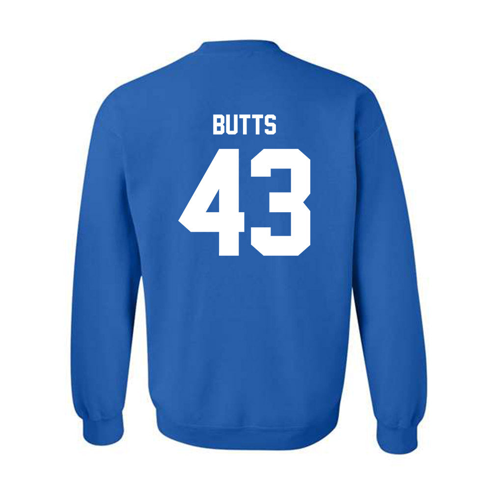 MTSU - NCAA Football : Aidan Butts - Classic Shersey Crewneck Sweatshirt-1