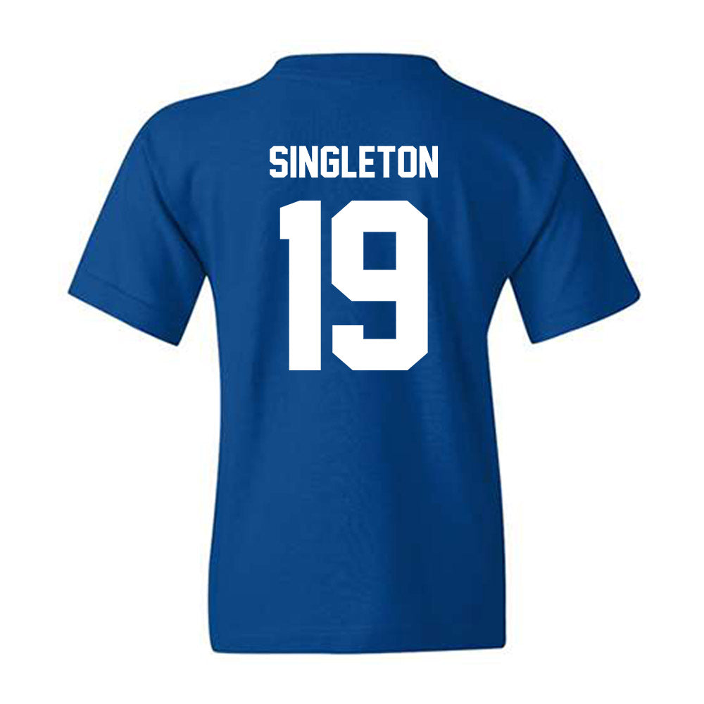 MTSU - NCAA Football : Aidan Singleton - Classic Shersey Youth T-Shirt-1