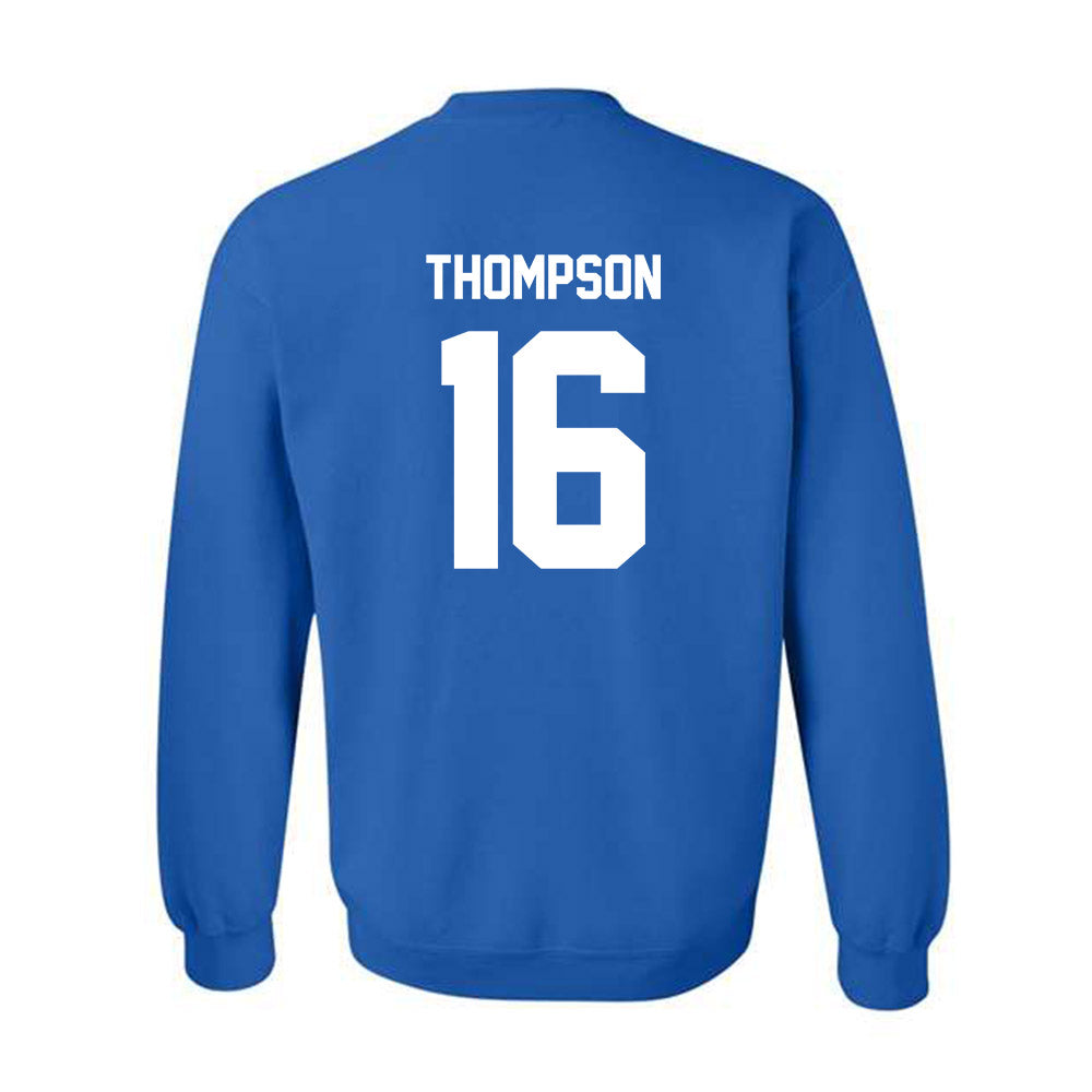 MTSU - NCAA Football : Jaiyden Thompson - Classic Shersey Crewneck Sweatshirt-1