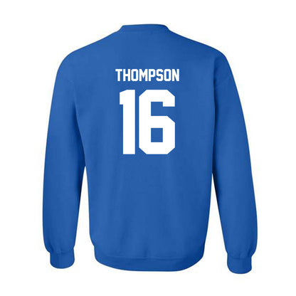 MTSU - NCAA Football : Jaiyden Thompson - Classic Shersey Crewneck Sweatshirt-1