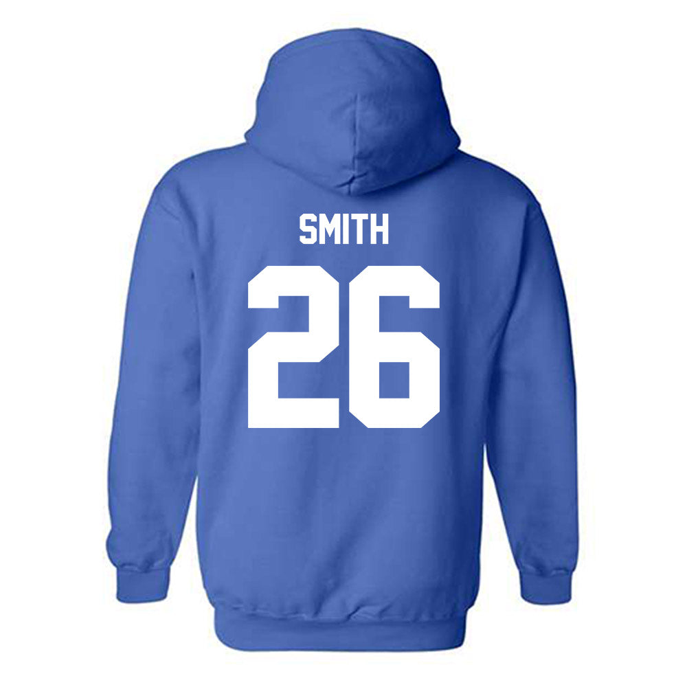 MTSU - NCAA Football : Korey Smith - Classic Shersey Hooded Sweatshirt-1